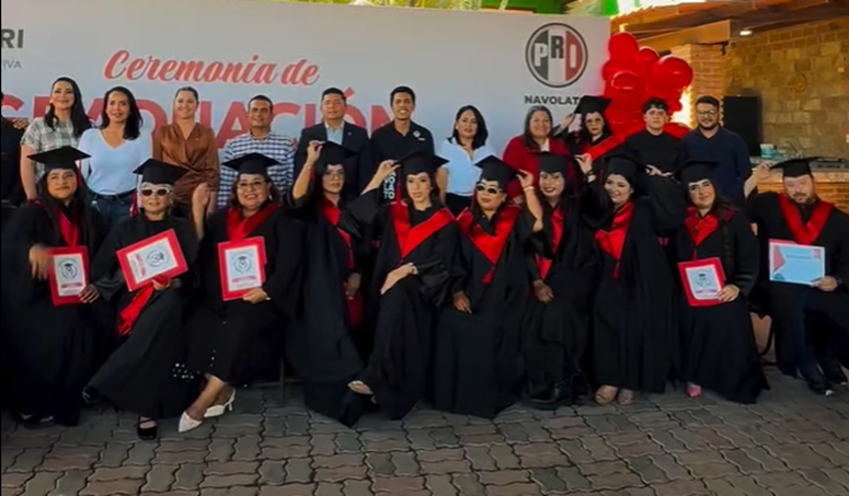 PRI Sinaloa impulsa la superación y celebra a la tercera generación de egresados de la Prepa PRI