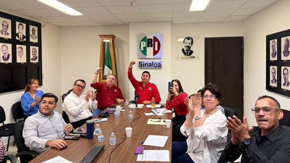 PRI Sinaloa refuerza estrategia territorial tras reunión nacional encabezada por Alejandro Moreno